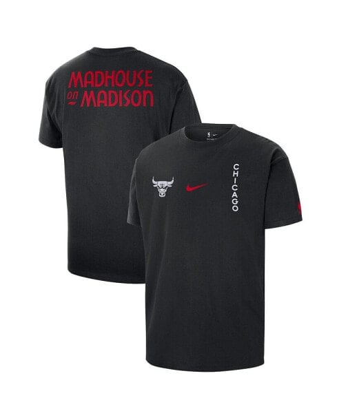 Men's Black Chicago Bulls 2023/24 City Edition Courtside Max90 T-shirt