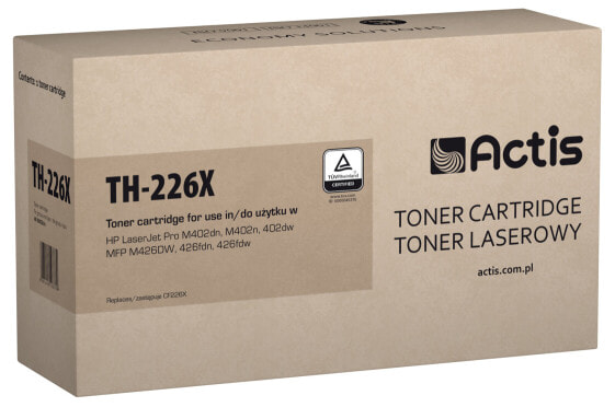 Actis TH-226X toner (replacement for HP 26X CF226X; Standard; 9000 pages; black) - 9000 pages - Black - 1 pc(s)