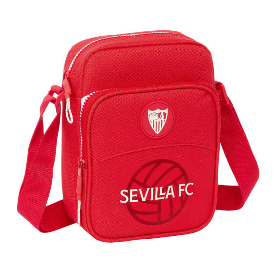 Сумка на плечо Sevilla Fútbol Club Красный 16 x 22 x 6 cm