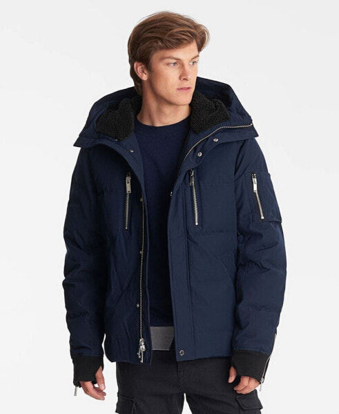 Paris Men's Hooded Down Jacket