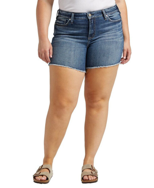 Plus Size Suki Mid Rise Shorts