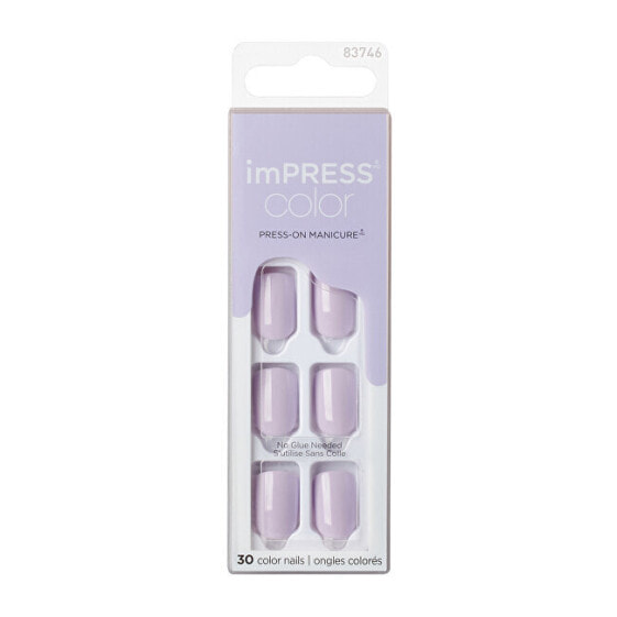 Накладные ногти Kiss imPRESS Color Picture Purplect 30 шт