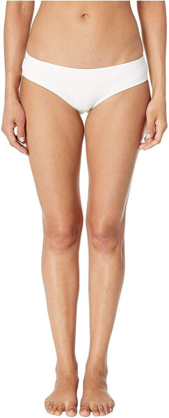 Michael Michael Kors Women's 236257 Shirred Cheeky Bikini Bottom Swimwear Size L
