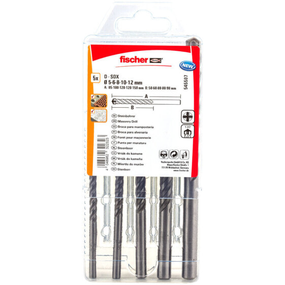 fischer 545507 - Drill - 1.2 cm - 1 pc(s) - 5 - 6 - 8 - 10 - 12