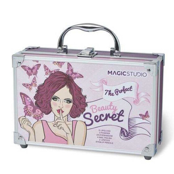 AQUARIUS COSMETIC Magic Studio Pin Up The Perfect Beauty Secret Makeup Case