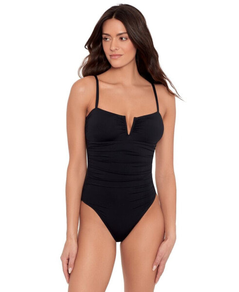 Women's V-Wire One-Piece Swimsuit