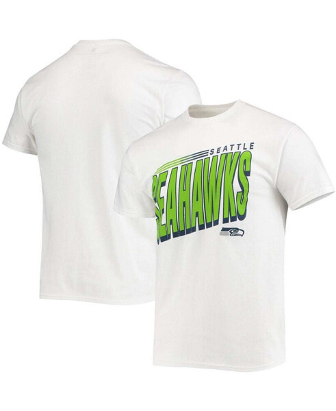 Men's White Seattle Seahawks Hail Mary T-shirt