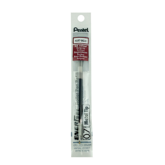 Pentel Energel LR7 - Red - 0.7 mm - Ballpoint pen - Blister - Pentel BL77/BL77FL/BL2007/K630A/K611A/BL107/BL57/BL77PW/BL417/BL407/K600 - 1 pc(s)