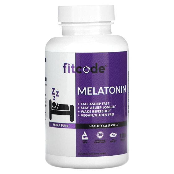 Витамин FITCODE Мелатонин, 100 таблеток, для здорового сна