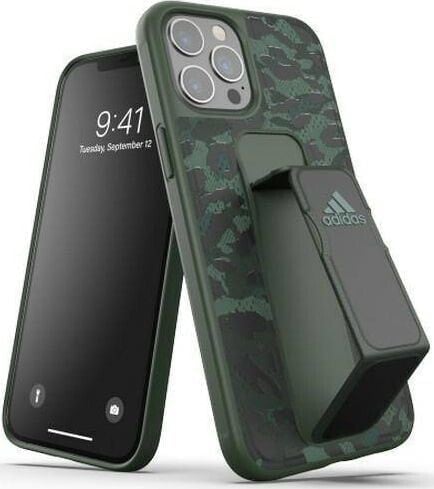 Аксессуар для телефона Чехол Adidas SP Grip Case Leopard iPhone 12 Pro Max зеленый/зелёный 43723