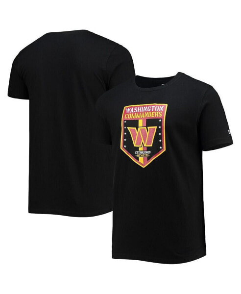 Men's Black Washington Commanders Team T-shirt