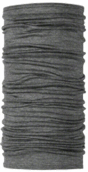 Мультисезонный бафф Buff из легкой мериносовой шерсти - серый, универсальный размер