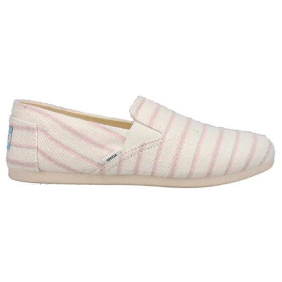 TOMS Redondo Slip On Womens Off White Flats Casual 10018296T