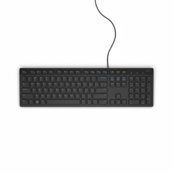 Dell KB216 - Full-size (100%) - Wired - USB - QWERTY - Black