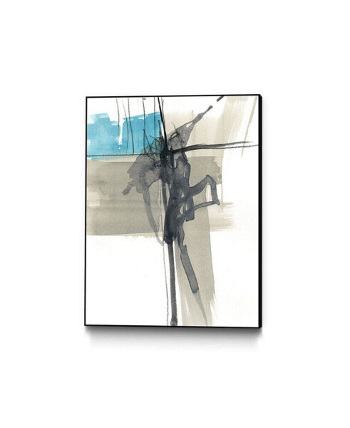 20" x 16" Kinetic Grid I Art Block Framed Canvas