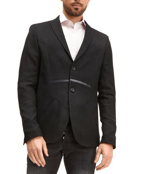 Men's Modern Lightweight Geometric Sport Coat