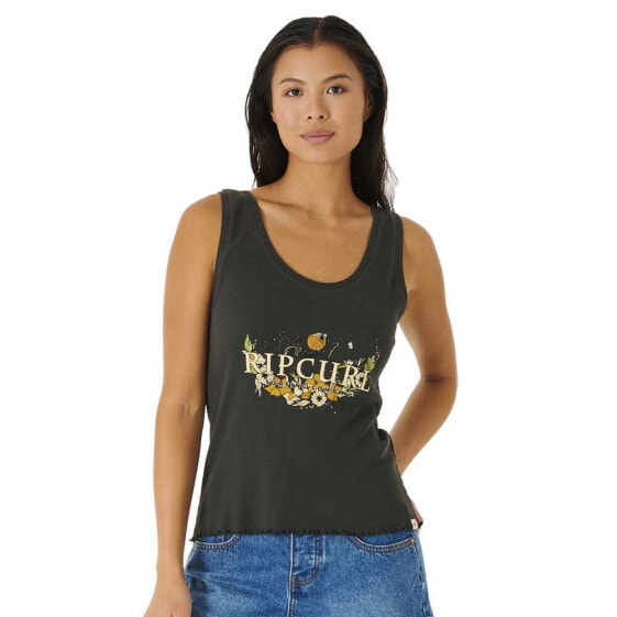 RIP CURL Oceans Together Ribbed sleeveless T-shirt