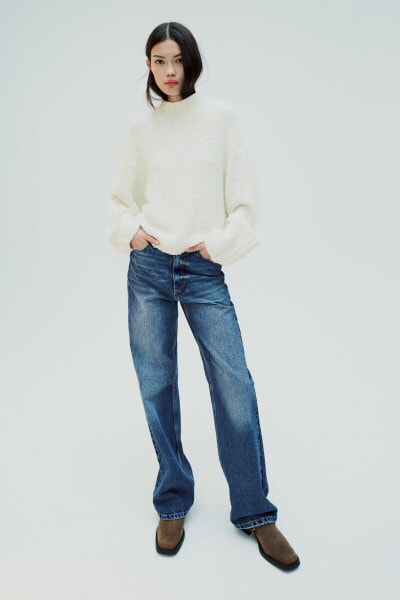 Terry knit sweater