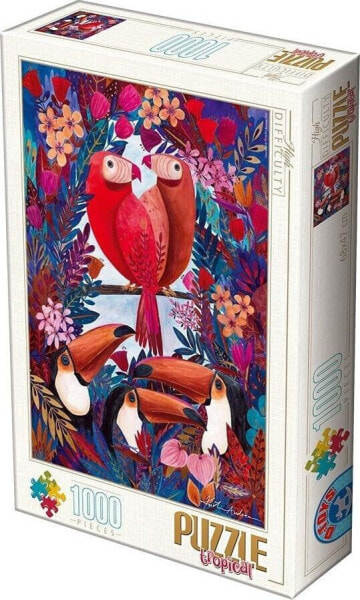 D-Toys Puzzle 1000 Andrea Kurti, Papugi