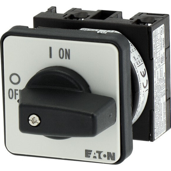 Eaton T0-1-8200/E - 1P - Black - Grey - IP65 - -25 - 50 °C