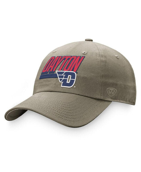 Men's Khaki Dayton Flyers Slice Adjustable Hat