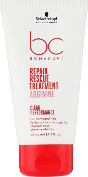 Maske für geschädigtes Haar - Schwarzkopf Professional Bonacure Repair Rescue Treatment Arginine 200 ml