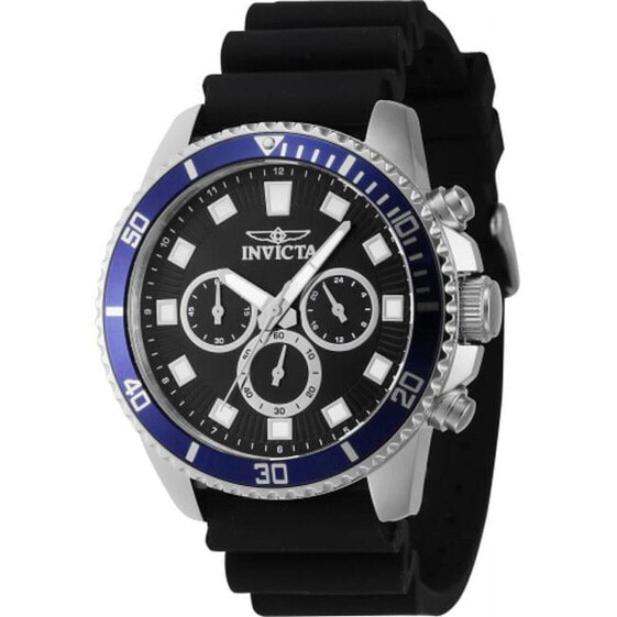 Invicta 46118 Pro Diver Quartz Chronograph Black Dial Men Watch