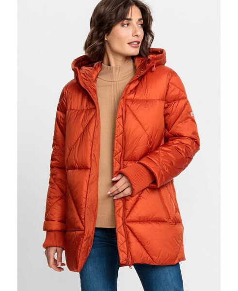 Women's Quilted Jacket with Hood made with 3M Thinsulate[TM]