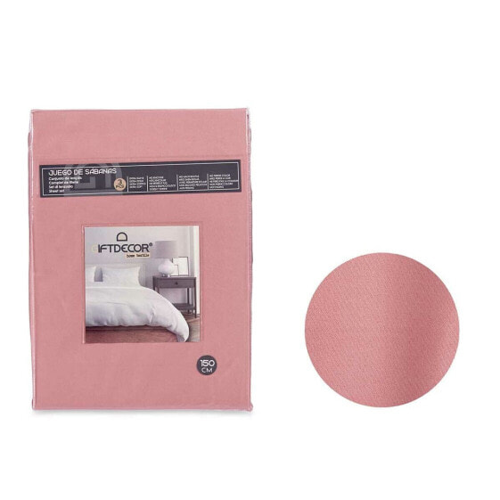 Комплект постельного белья Gift Decor Розовый King size 3 предмета