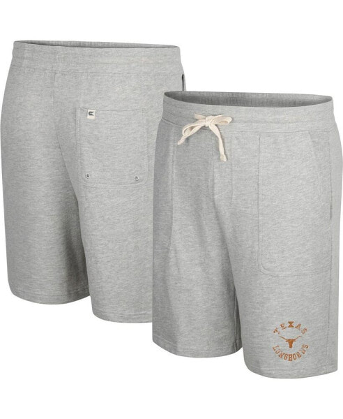 Men's Heather Gray Texas Longhorns Love To Hear This Terry Shorts