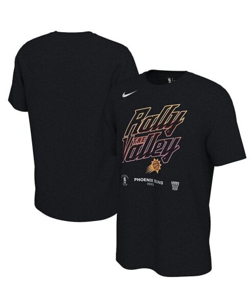 Men's Black Phoenix Suns 2023 NBA Playoffs Mantra T-shirt