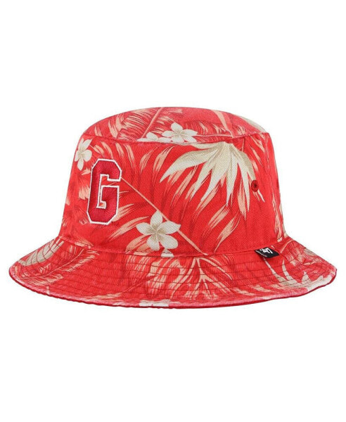 Men's Red Georgia Bulldogs Tropicalia Bucket Hat