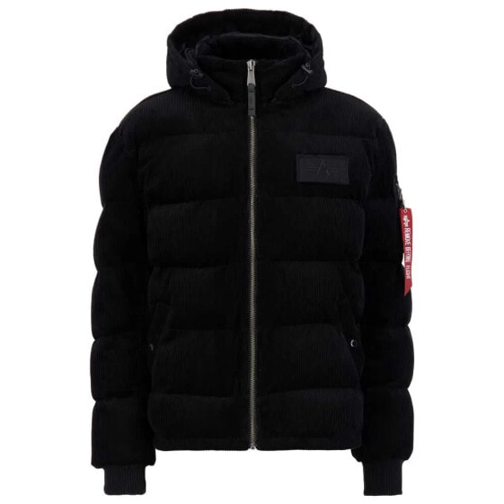 ALPHA INDUSTRIES Cord puffer jacket