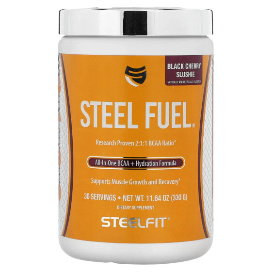 Steel Fuel, Black Cherry Slushie, 11.64 oz (330 g)