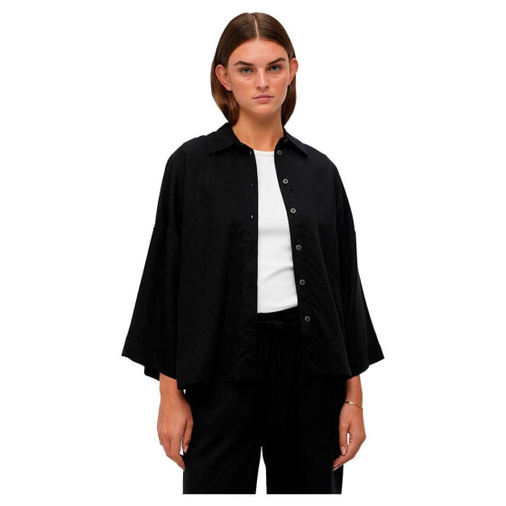 OBJECT Tilda Boxy Long Sleeve Shirt