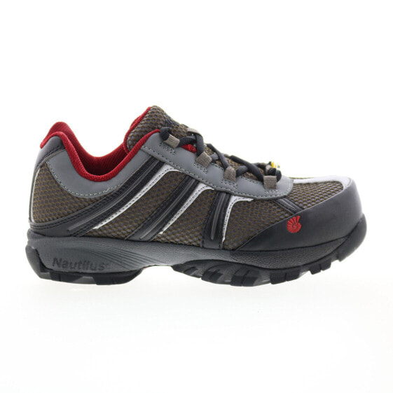 Nautilus Specialty Electrostatic Dissipative SD10 Mens Gray Wide Work Shoes