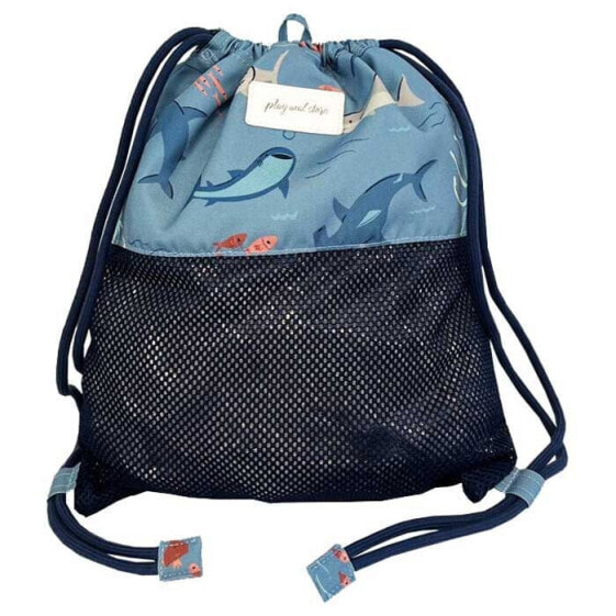 PLAY AND STORE Sharks sack backpack