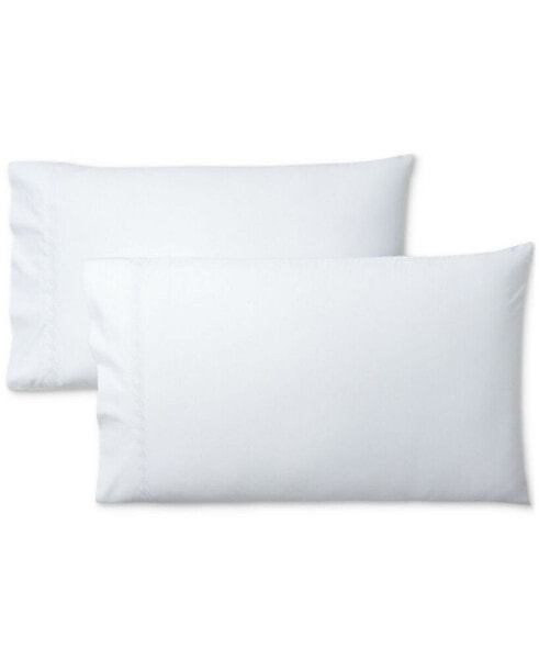 Spencer Cable Embroidery Pillowcase Set, Standard