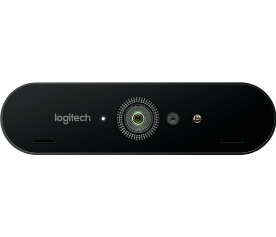 Веб-камера Logitech BRIO 4K потокедиция, 4096x2160 px, черная
