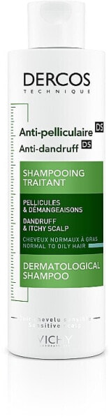 Vichy Dercos Anti-Pelliculaire Anti-Dandruff Shampooing - Shampoo gegen Schuppen für normales bis fettiges Haar 75 ml