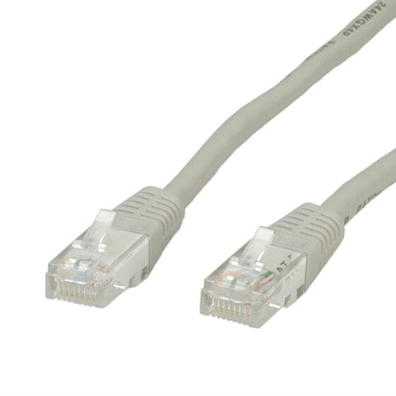 VALUE 21990950 - Patchkabel Cat.6 Utp grau 1.5 m - Cable - Network