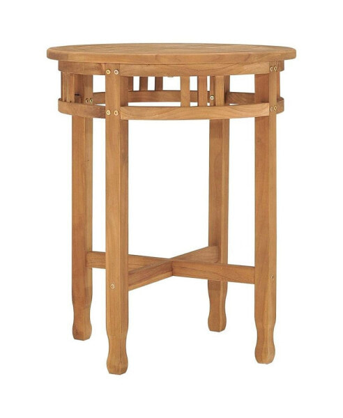 Стул vidaXL bistro Table 23.6"x29.7" Solid Teak Wood