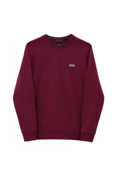 Core Basıc Crew Fleece Bordo Sweatshirt