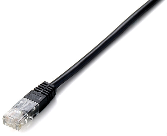 Equip Cat.5e U/UTP Patch Cable - 10m - Black - 10 m - Cat5e - U/UTP (UTP) - RJ-45 - RJ-45