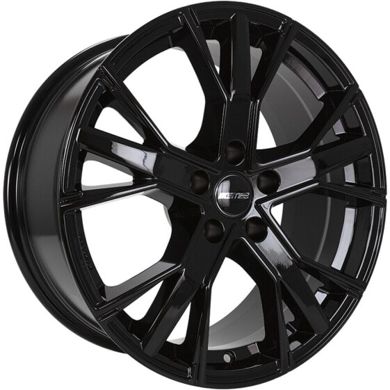 Колесный диск литой GMP Gunner glossy black 10.5x22 ET43 - LK5/112 ML66.6