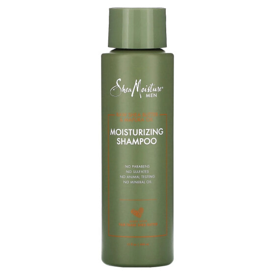 Men, Moisturizing Shampoo, Raw Shea Butter & Mafura Oil, 15.8 oz (444 ml)