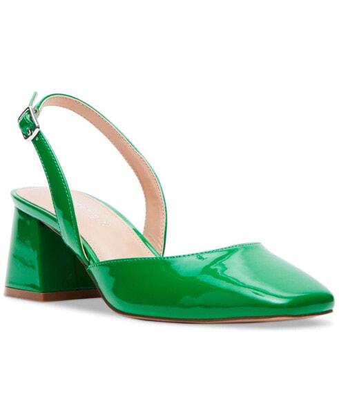 Nova Slingback Block-Heel Pumps