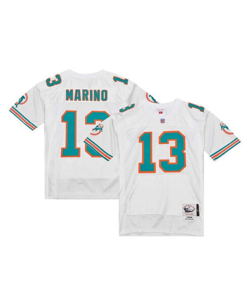 Men's Dan Marino White Miami Dolphins 2004 Authentic Throwback Retired Player Jersey