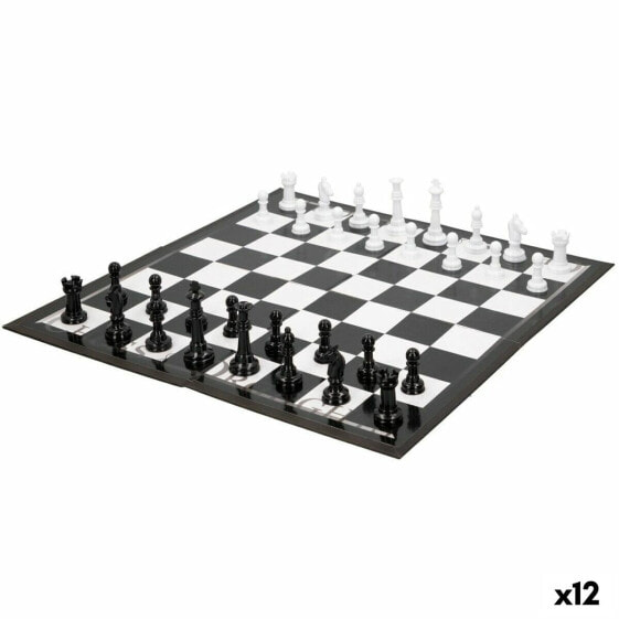 Логическая настольная игра для детей Colorbaby Шахматы и шашки (12 штук)