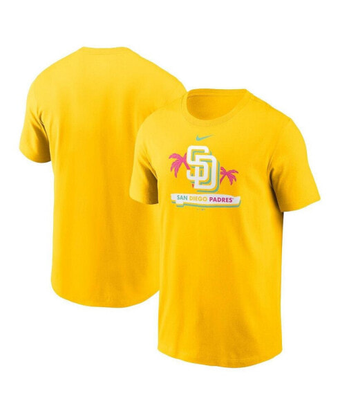Men's Yellow San Diego Padres City Connect Graphic T-shirt